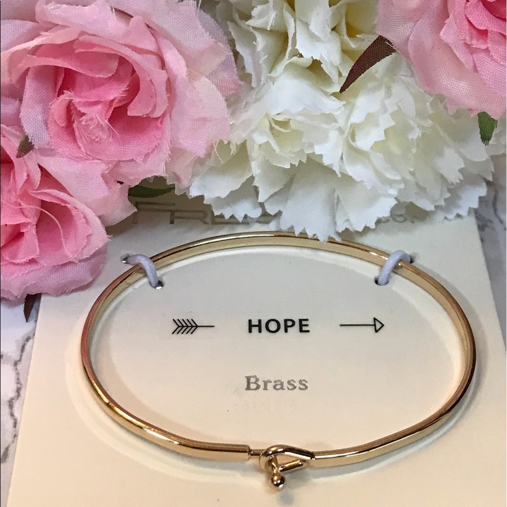 Hope Mantra affirmation Message Bracelet